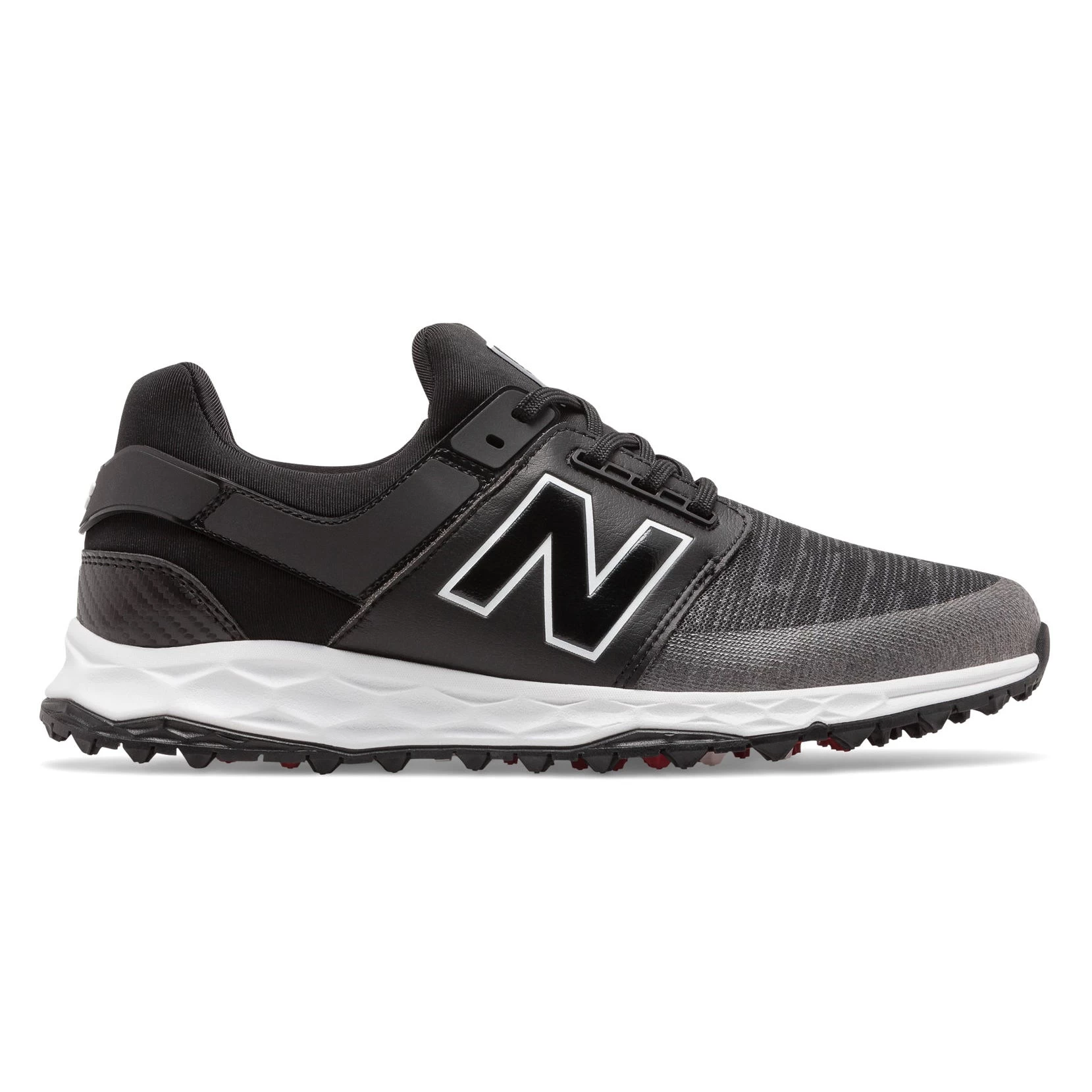 New Balance Fresh Foam LinksSL Black Mens Golf Shoes 3 New Balance Fresh Foam LinksSL Black Mens Golf Shoes