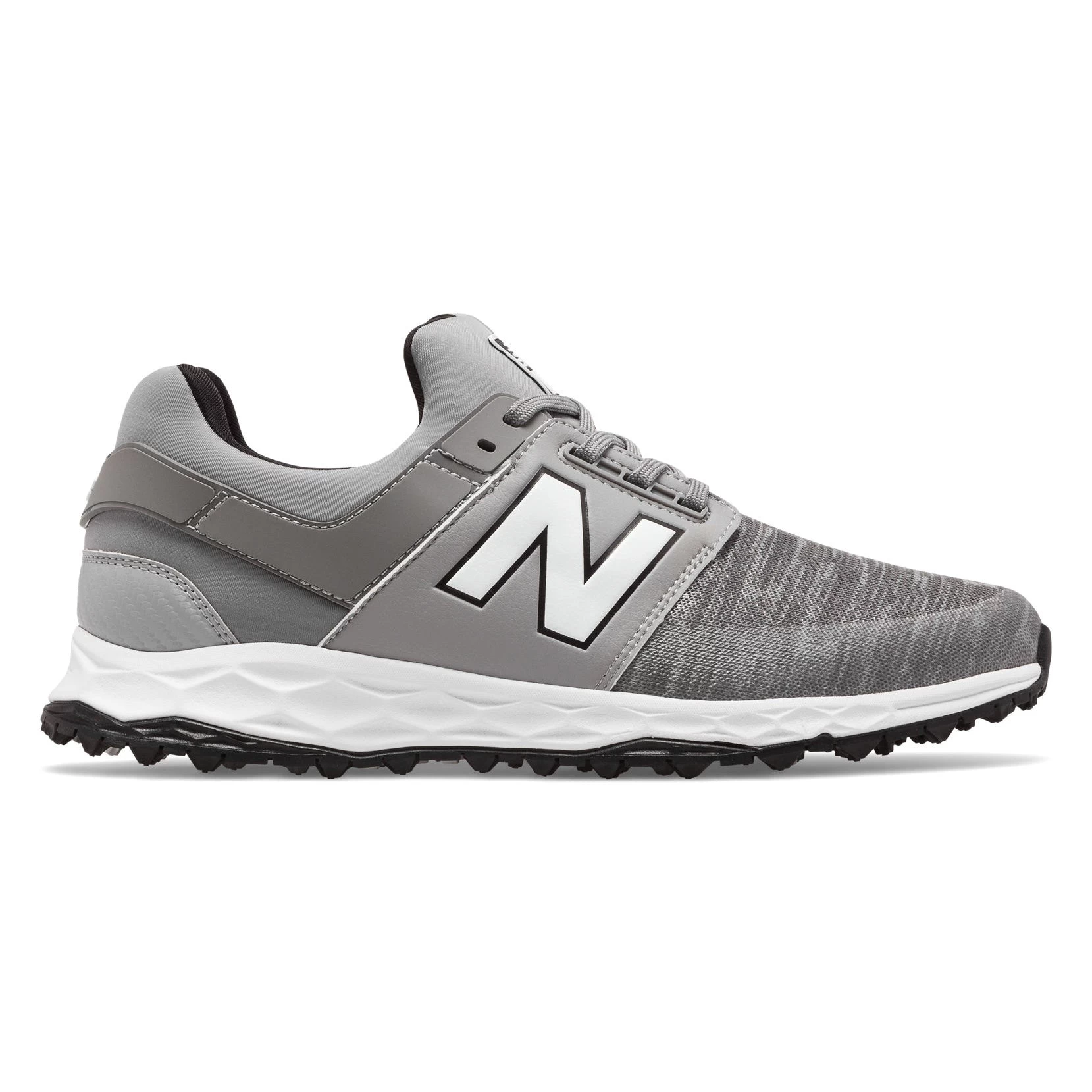 New Balance Fresh Foam LinksSL Gray Mens Golf Shoes 3 New Balance Fresh Foam LinksSL Gray Mens Golf Shoes