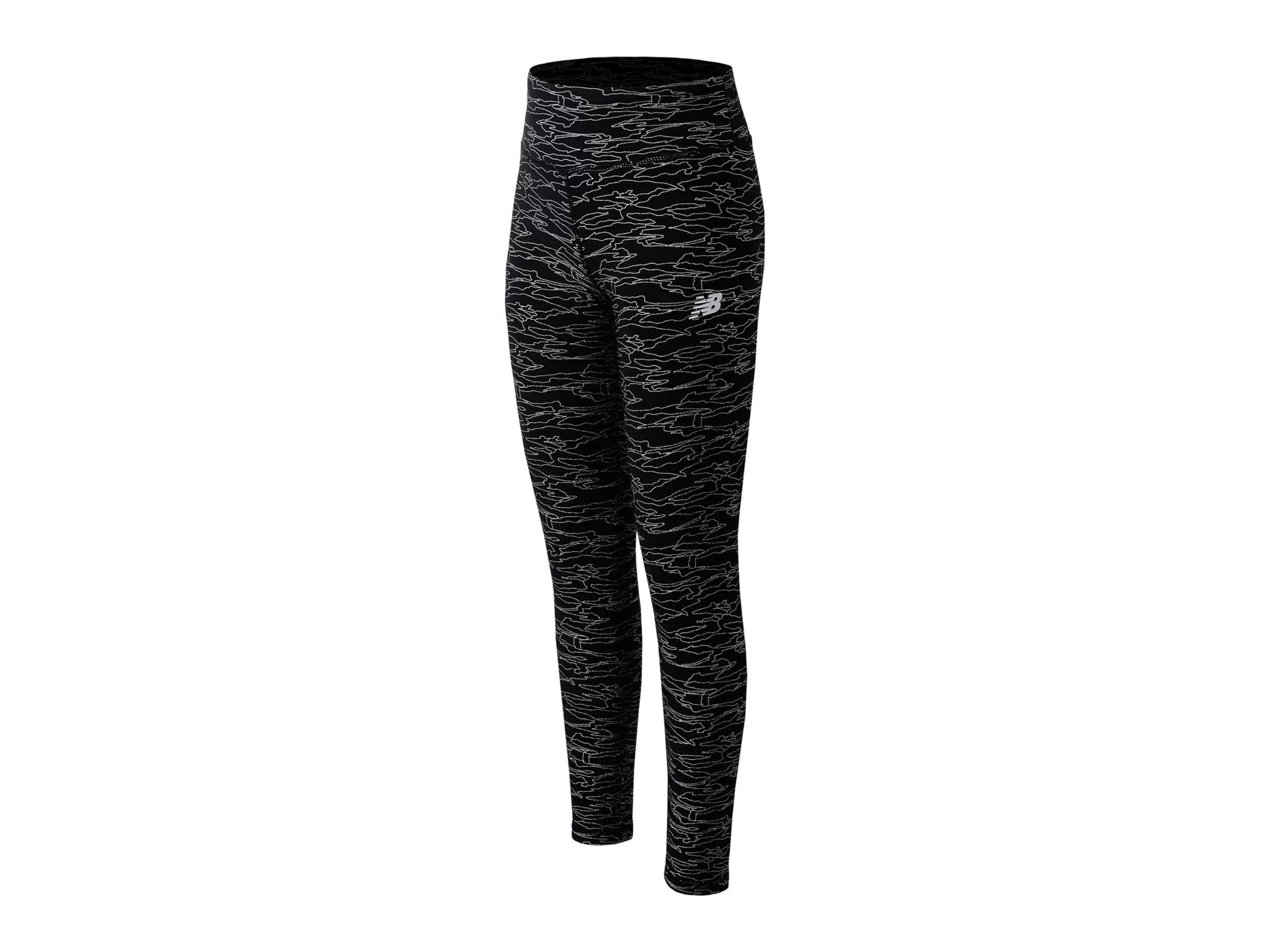New Balance Kids Printed Performance Leggings (Big Kids)