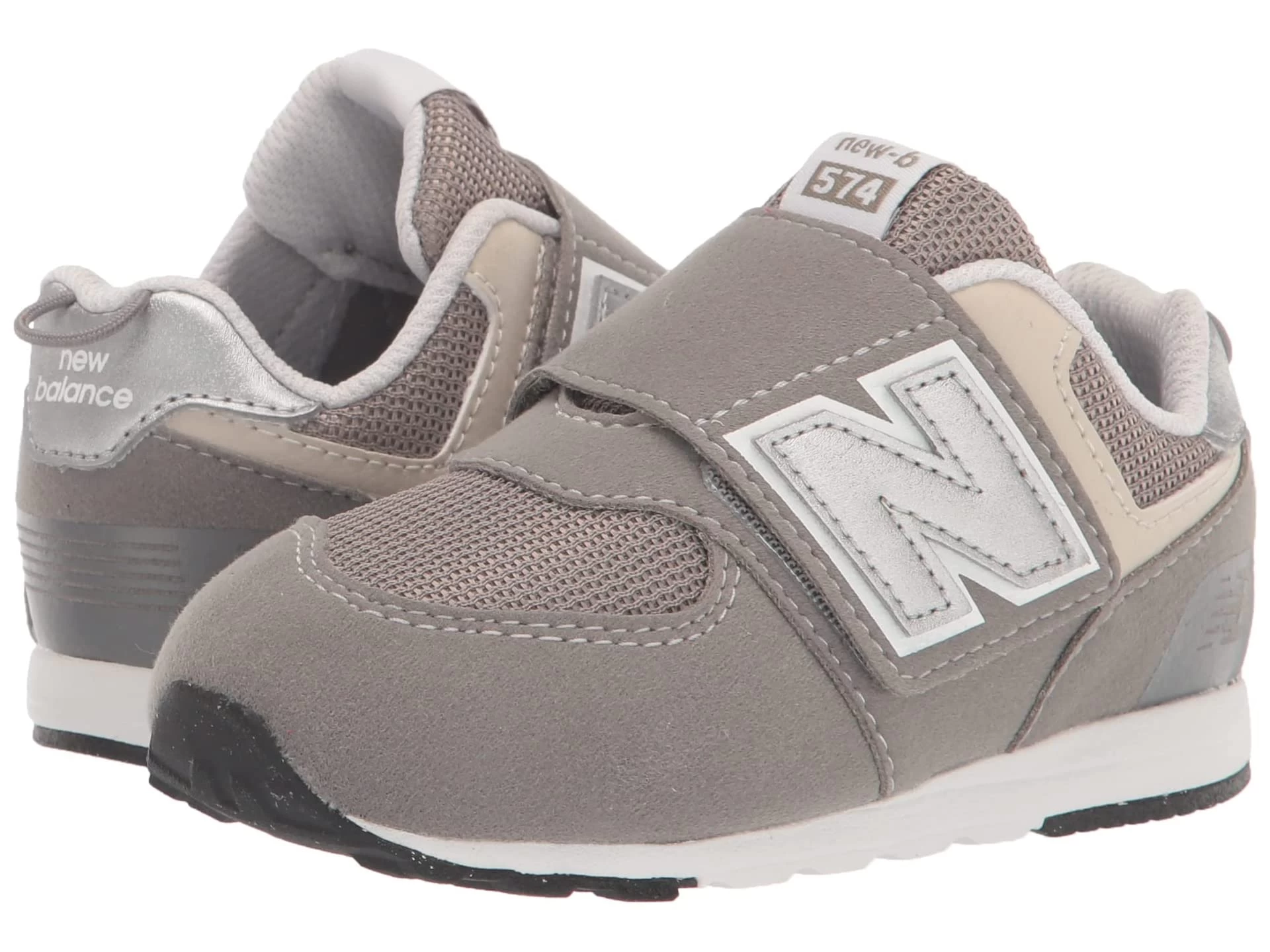 New Balance Kids 574 New-B Hook-and-Loop (Infant/Toddler) 3 New Balance Kids 574 New-B Hook-and-Loop (Infant/Toddler)