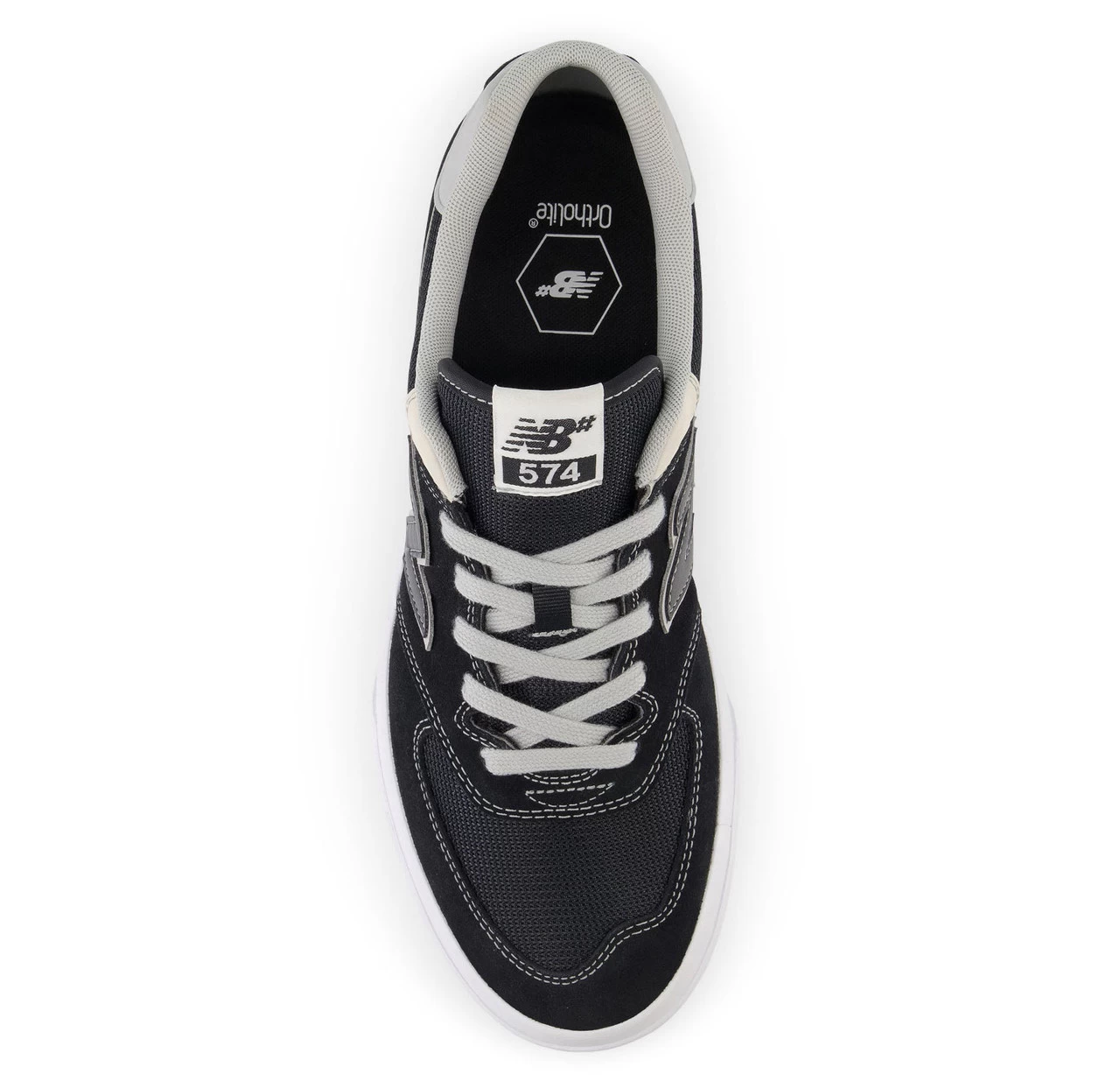 New Balance Numeric Shoes 574 Vulc Black/Grey 5 New Balance Numeric Shoes 574 Vulc Black/Grey - Image 3